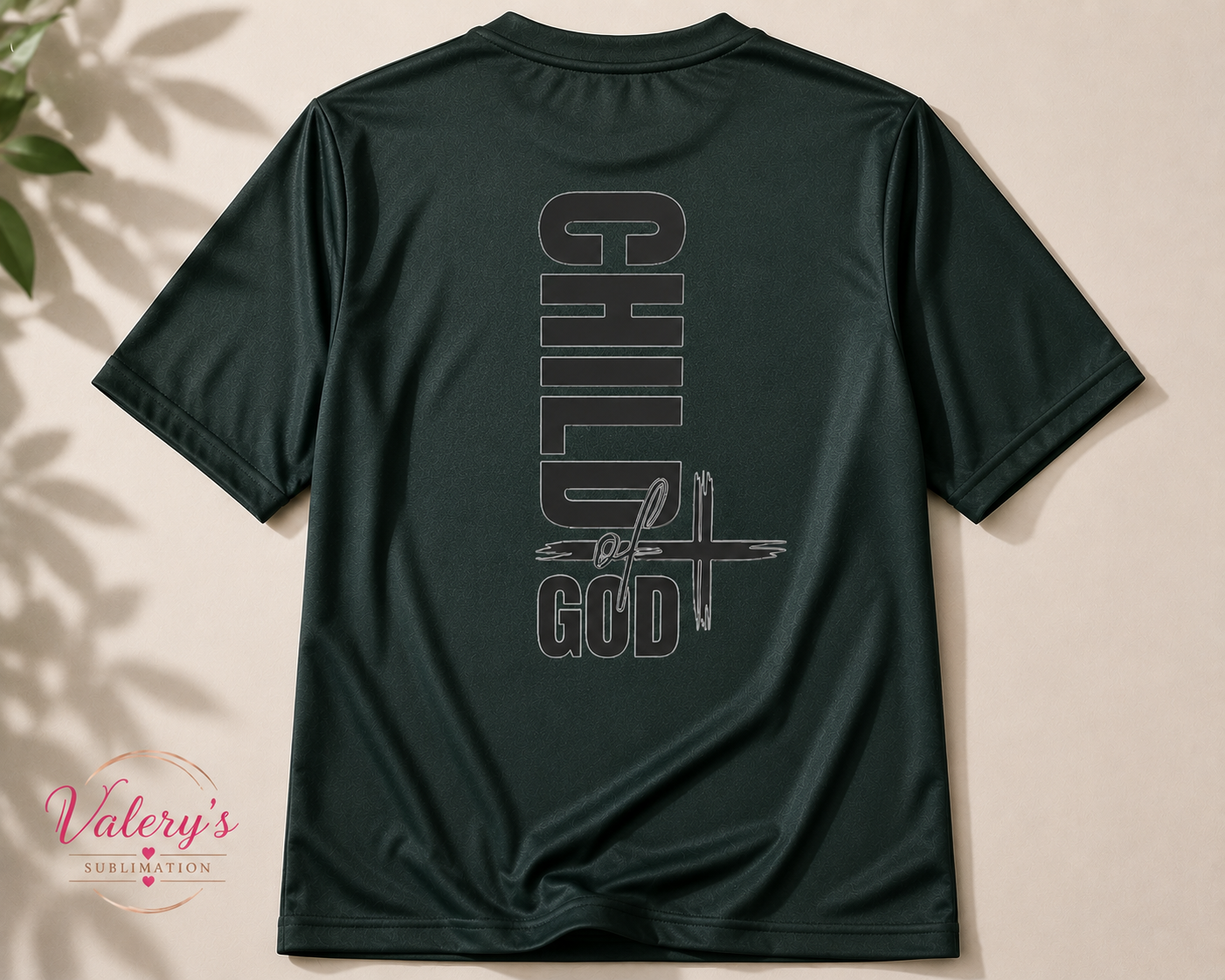 JESUS Christian Performance T-Shirt | Child of God | Faith Apparel