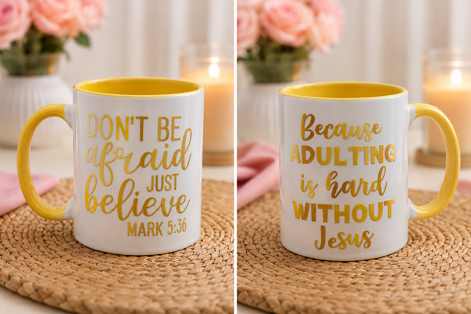 💛 Start Your Day With Faith ☕
